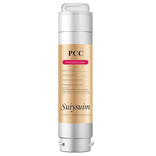 Suiysuim PCC Replacement Water Filter for WP-RSA, 4-in-1 Filter, 12 Months lifespan-1st Stage