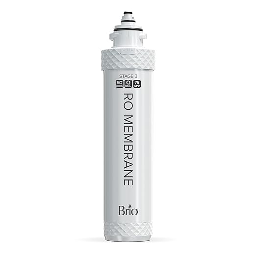 Brio Cartridge - Stage-3: Reverse Osmosis RO Membrane models CLPOU420UVRO4, CLPOU720UVRO4, CLPOU720UVRO4BK, CLPOU720UVRO4BKIOT, CLPOU720UVRO4IOT, CLPOU720UVRO4TN, CLPOU720UVRO4TNIOT, CLPOU720UVRO4X