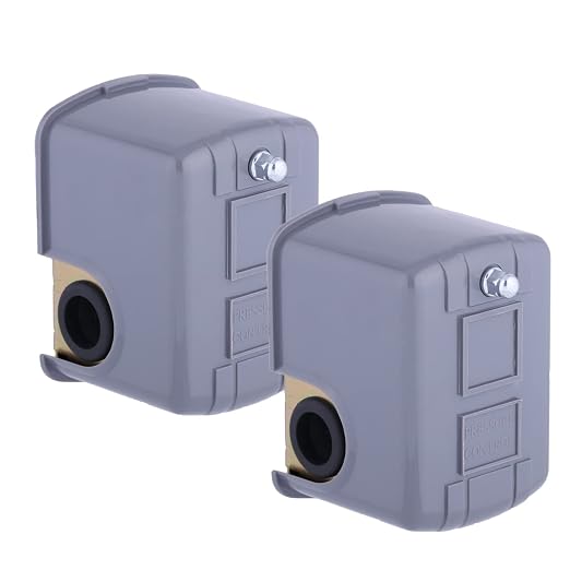 Pumptrol 30-50 psi Pressure Switch for Well Pump Water Pressure Switch