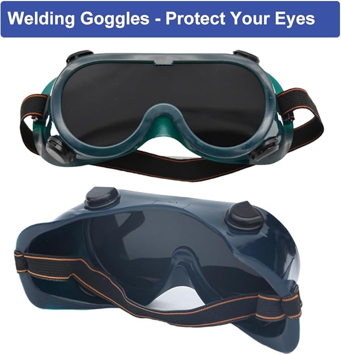 Cutting Torch Set Oxy Acetylene Torch Kit,Portable Gas Cutting Torch and Welding Kit with HeatingTip, Acetylene Oxygen Gas Regulator Twin Gas Hose Welding Glasses