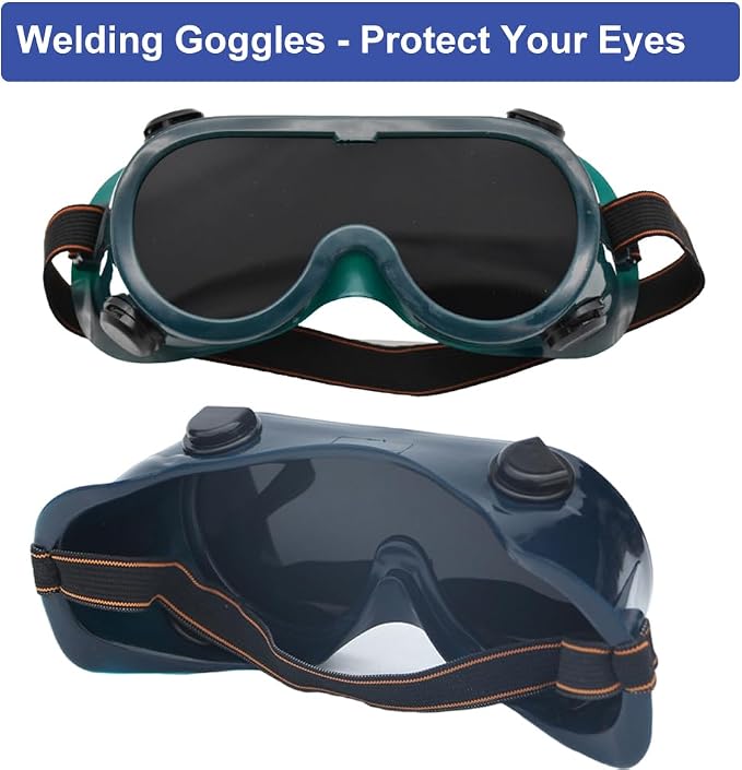 Cutting Torch Set Oxy Acetylene Torch Kit,Portable Gas Cutting Torch and Welding Kit with 50FT Welding Hose，Heating Tip，Acetylene Oxygen Gas Regulator & Welding Glasses Storage Case