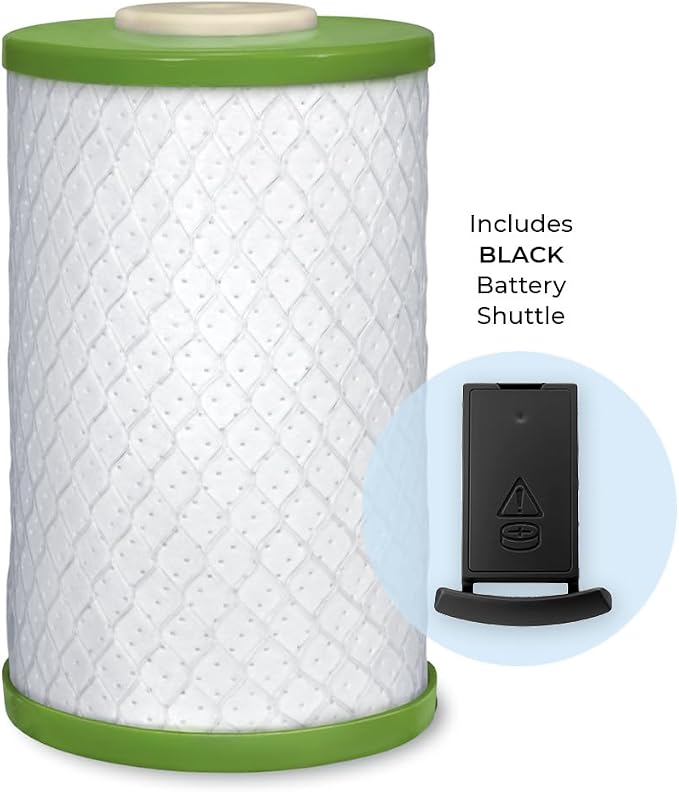 WaterChef Countertop Water Filter Replacement Cartridge CR75 (Black Battery Shuttle) | For C7500 Systems | NSF/ANSI Certified for 78 Contaminants | 1,000-Gallon Capacity | Made in USA