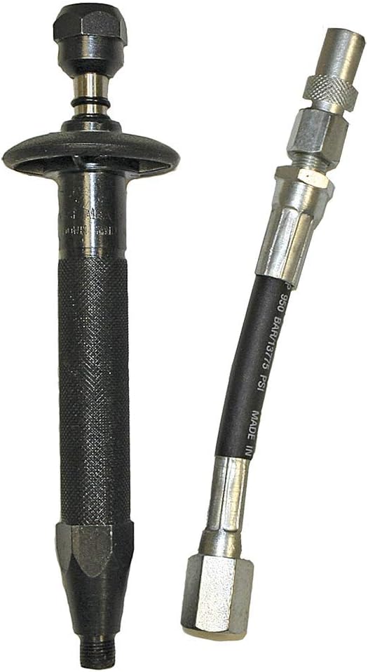 AFF Grease Fitting Unblocker with Built In Hand Guard and 2 Spare Piston Seals (Included), 8100