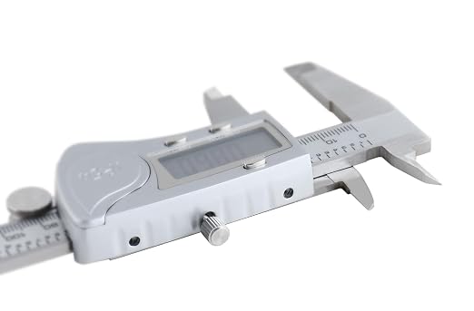 Accusize Industrial Tools Digital Caliper, 0-6''/0-150 mm Range by 0.0005''/0.01 mm Resolution, Large LCD, Ip54 Water Resistant, 2015-0150