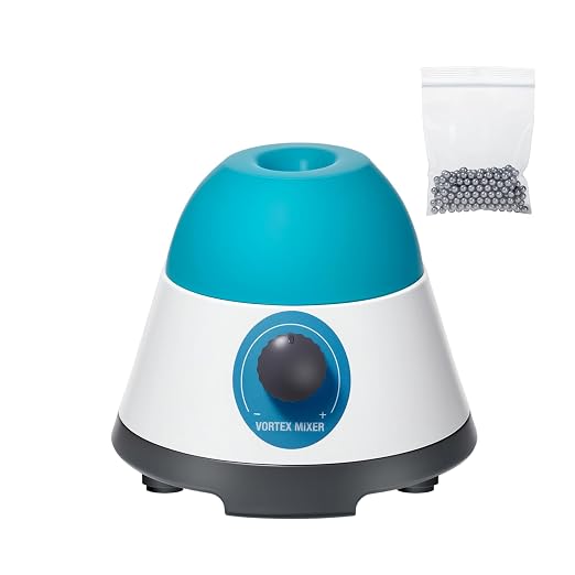 Mini Vortex Mixer, 0-3500RPM Touch Function Lab Vortex Shakers & Paint Mixer for Acrylic Paint, Nail Polish, Tattoo Ink, Gel Polish, Eyelash Adhesives & Test Tubes, Vortex Paint Mixer Machine