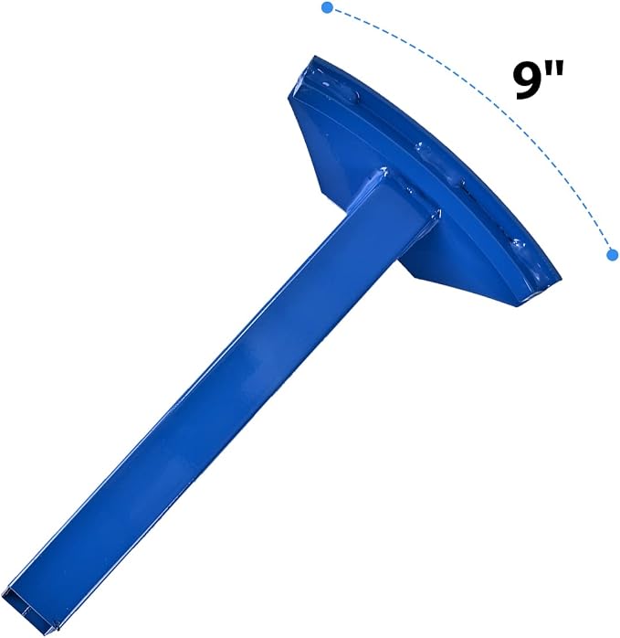 Drum Lifter - Vertical Drum Clamp for Quick and Easy Loading/Unloading of 55 Gallon Steel Drums, 1100lb. Capacity, Rugged All-Steel Construction, Narrow Profile for Overpack Drum Placement