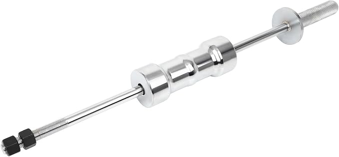 Inner CV Joint Puller Slide Hammer Front Wheel Drive Axle Half Shaft Removal Tool Kit 63mm 48mm CV Joint Fork Adapter Heavy Duty 10 Pounds Slide Hammer
