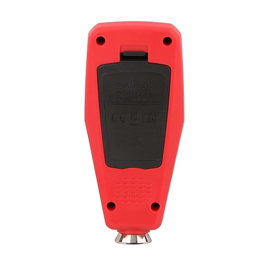 UNI-T UT343A Car Paint Thickness Gauge Tester Coating Meter Paint Checker, um/mil, 0~1750um F/NF Detection, Resolution 0.01mils, EBTN Display