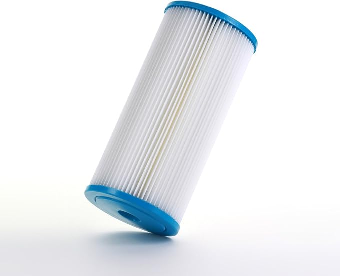 Hydronix SPC-45-1030 R30-BB & RS6 Compatible Sediment Pleated Water Filter Washable Reusable 4.5 x 10-30 Micron (6 Pack)