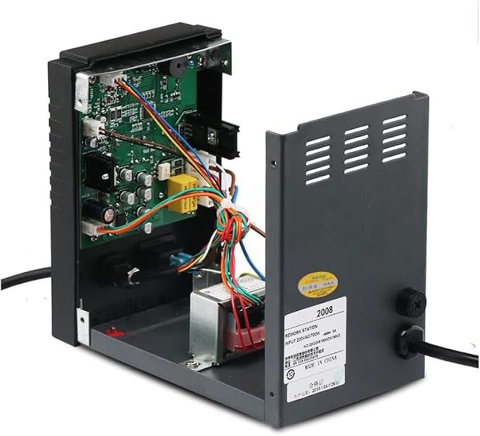 QUICK rework station, QUICK 2008 desoldering station hot air gun | Spiral wind,Brushless fan,fine soldering station kit,Accurate temperature control,ESD safe,motherboard maintenance,859D+﻿﻿﻿