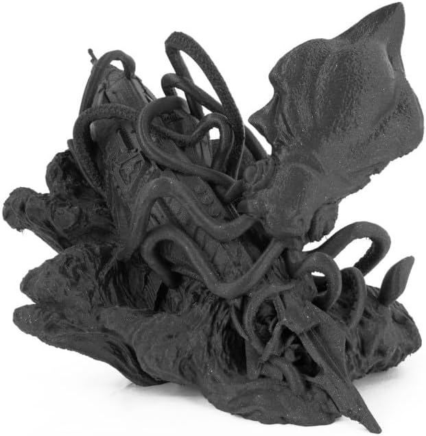 Prusament Premium PLA Prusa Galaxy Black 1.75mm 1kg 3D Printer Filament | PLA filament with ±0.02 mm precision, low warping, and reliable, tangle-free printing for beginners and professionals.