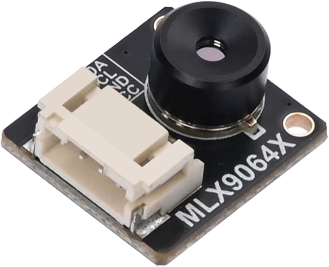 MLX90640-D110 Thermal Imaging Camera, 32x24 IR Array | I2C Interface, Raspberry Pi/Arduino/STM32 Compatible, -40°C to 300°C Range, 110° FOV