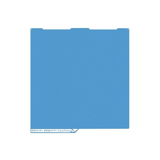 Kobra 3 Dual Side Low Temperature Cold Printing Build Plate, 3D Printer Double Sided Textrued Platform with Identification Code for Anycubic Kobra 3 V2 256x268mm