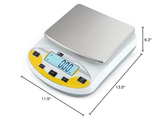 CGOLDENWALL High Precision Lab Scale Laboratory Analytical Electronic Balance Digital Precision Scale Pharmacy Jewelry Scale 110V Calibrated(3000g, 0.01g)