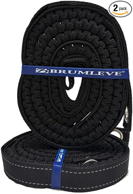 Brumleve® Heavy Duty Tarp Straps – Premium Polyester “Wind Straps” for Roll Tarp Systems – 2-Pack