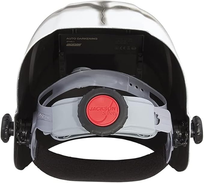 Jackson Safety Premium Graphic Welding Hood with ADF - Ultra Lightweight Auto Darkening Welding Helmet - ANSI Z87.1 (Multiple Styles)