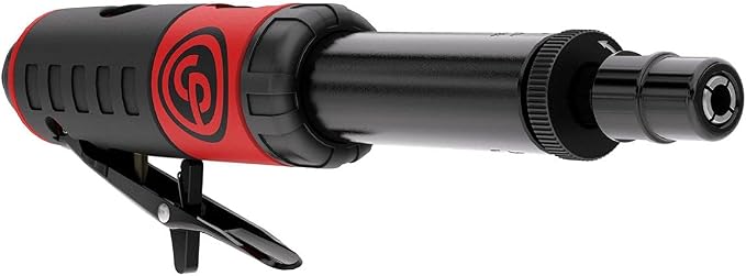 Chicago Pneumatic CP7410 - Air Die Grinder Tool, Welder, Woodworking, Automotive Car Detailing, Stainless Steel Polisher, Heavy Duty, Straight, 1/4 Inch (6 mm), 0.34 HP / 250 W - 27000 RPM