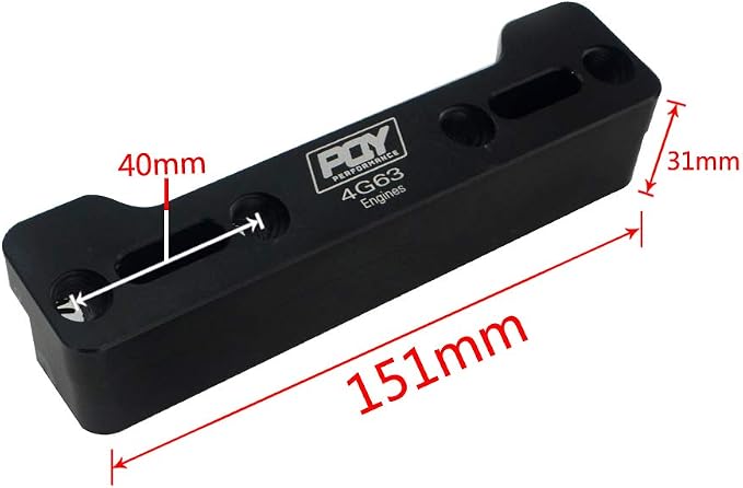Aluminum Valve Spring Compressor Tool Removal Compatible with Mitsubishi Eclipse/Talon/Evo 8/9 4G63 Engine Black