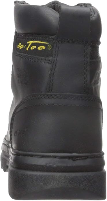 Ad Tec Men's 6" Ankle Laceup Leather Certified Work & Hiker Boot | Steel Toe, Padded Collar, Cushioned Insole & Oil Resistant Outsole
