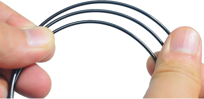 RANKI Polycarbonate Filament 1.75mm 1KG, Outdoor Use Tough PC 3D Printer Filament, High Temperature Resistance, 1 KG Spool, (Black)