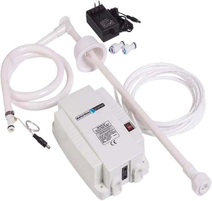 LIYUAN 5 Gallon Auto Bottled Water Pump System 5Gallon Water Jug Pump Portable Water Dispenser Five Gallon Drinking Water Pump System for Refrigerator Ice Maker Coffee Fridge Water Pump