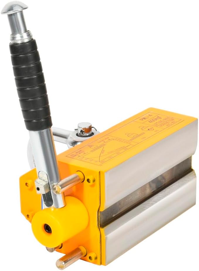 SCITOO 880LB Steel Magnetic Lifter Heavy Duty Crane Hoist Lifting Magnet 400 KG