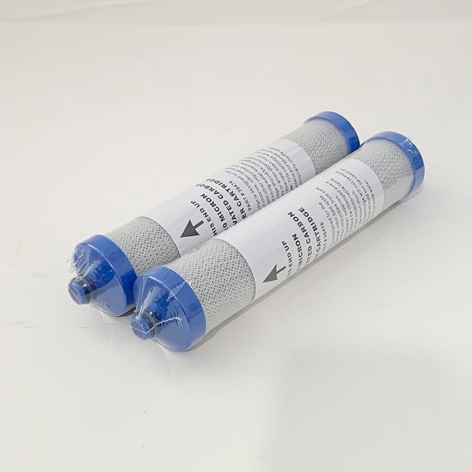 R.O. Pre/Post Carbon Filter Set Compatible for Sears Kenmore 38476 Reverse Osmosis Replacement Filters and Whirlpool WHER 12 & 18 RO System,without membrane