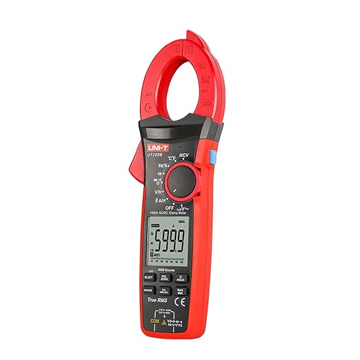 UNI-T UT208B Analog Clamp Meter Multimeter AC DC 1000A 1000V Tester Professional Digital Ammeter Pliers Voltmeter Temperature