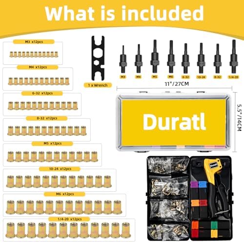 Rivet Gun & Rivet Nut Tool Kit