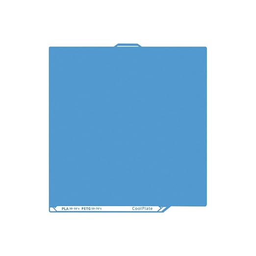 Ceantauri Dual Side Low Temperature Cold Printing Build Plate, 3D Printer Double Sided Textrued Platform with Identification Code for Elegoo Centauri Carbon 260x271mm