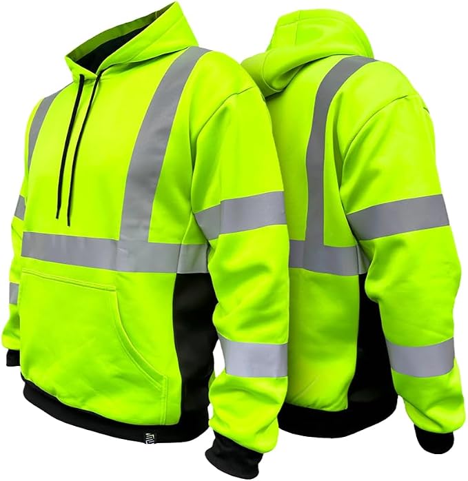SafetyShirtz SS360 ANSI Class 3 Type R Graphic Hoodie