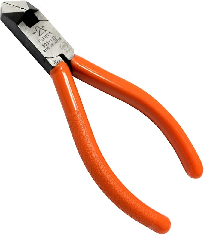 FUJIYA Tools, 505-125, Angle Cutting Nippers, 5 Inch