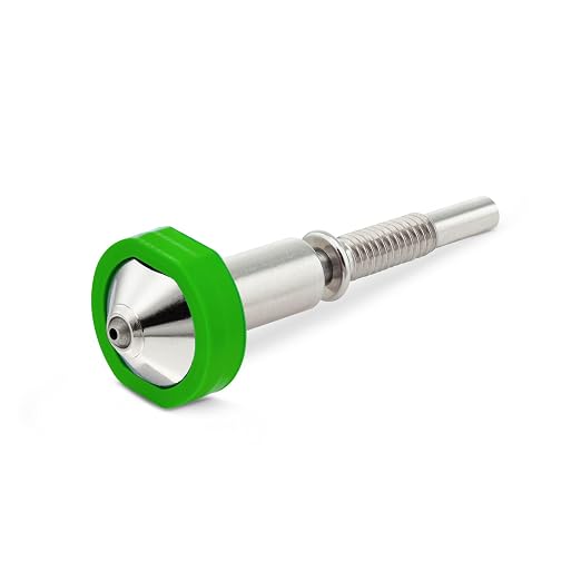 Rapid Change Tungsten Carbide Nozzle 0.8mm for E3D Revo HotEnd, Less Brittle, High Thermal Conductivity Abrasion Resistance for Precision Additive Manufacturing