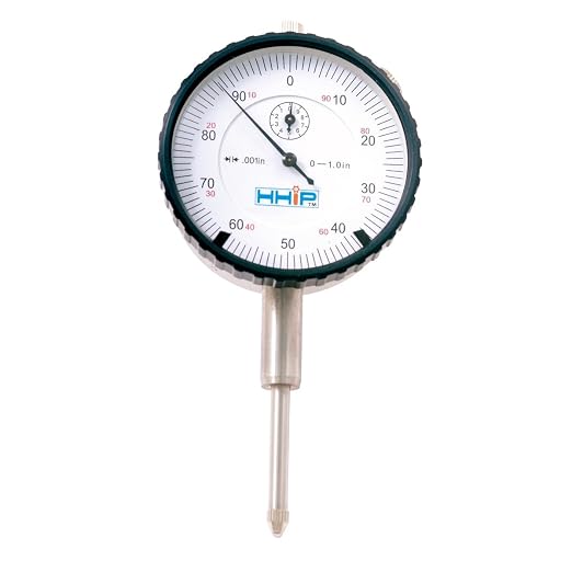 Pro Series by HHIP 4400-0001 Dial Indicator, .001" Graduation, 0-100 Reading, 0-1"