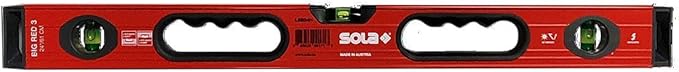 Big Red Box Beam Level With Handles, 24-Inch