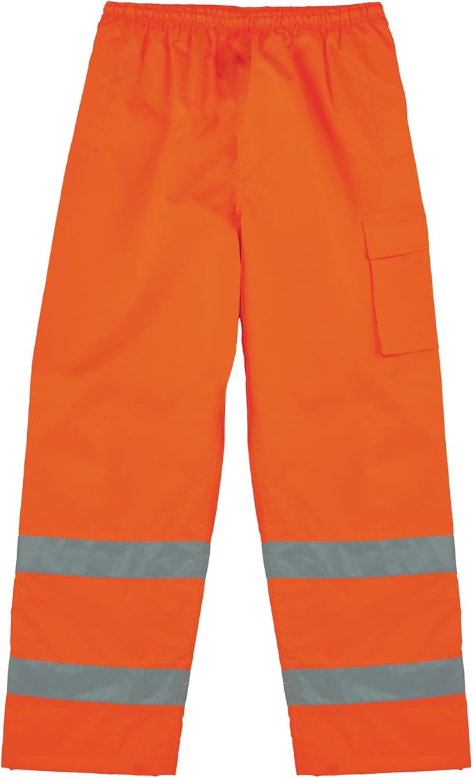 Ergodyne GloWear 8925 ANSI High Visibility Orange Reflective Thermal Safety Pants, 5XL