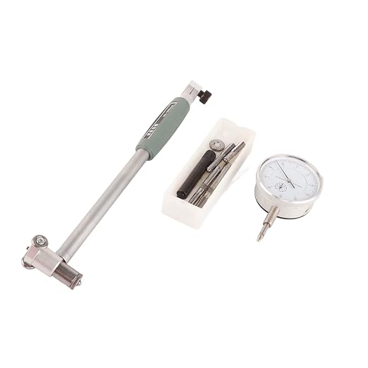 Industrial Tools Dial Bore Gauge Set, 50 to160MM Indicator Measuring Engine Cylinder Tool Kit Dial Bore Gauge Set for Internal Sizes