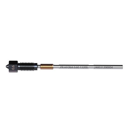 Genuine E3D High Flow Prusa Nozzle for MK4/XL 3D Printer (ObXidian, 0.6mm)