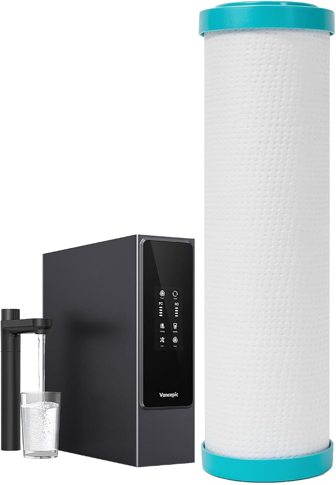 Vancepic PC+RO600 Composite Filter Replacement, Compatible with V-Series (V600/V800) Water Purifiers