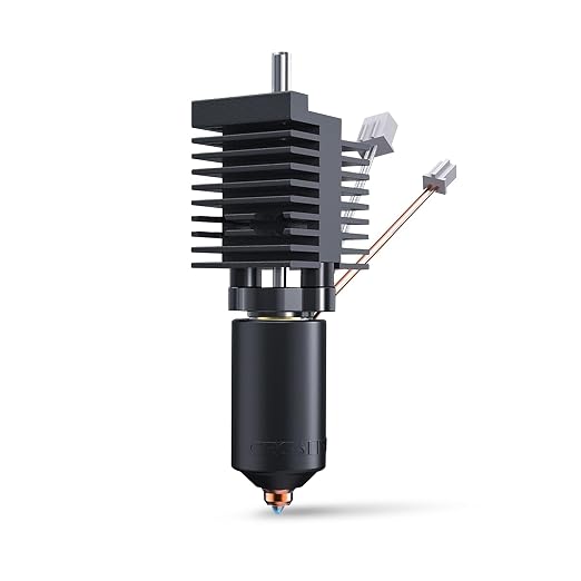 Creality Official K2 Plus Ceramic Heating Block Hotend Kit, with Quick-swap Nozzle Kit, Supports 350°C High Temperature, All-Metal Integrated Design Extruder Hotend for 3D Printer K2 Plus Combo