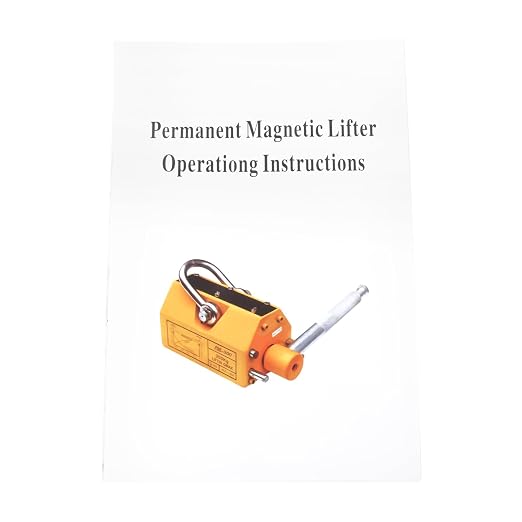 Permanent Magnetic Lifter Lifting Magnet 660 lbs/300 kg Neodymium Hoist