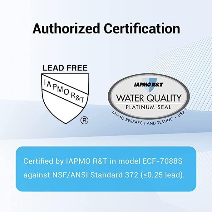 Filterlogic Fluoride Water Filter, Replacement for Berkey® PF-2® Filters, Purewell®, ProOne®, Alexapure®, Waterdrop Gravity King Tank Filter System, NSF/ANSI 372 Certified, 2 Pack