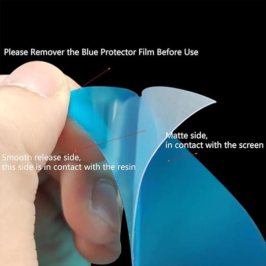 KOYOFEI 3PCS ACF Film for Resin 3D Printer, ACF High Speed Release Film for ELEGOO Mars 4, Mars 4 Ultra, Mono 2, Sonic Mini 8K Resin 3D Printers 235x160x0.3mm