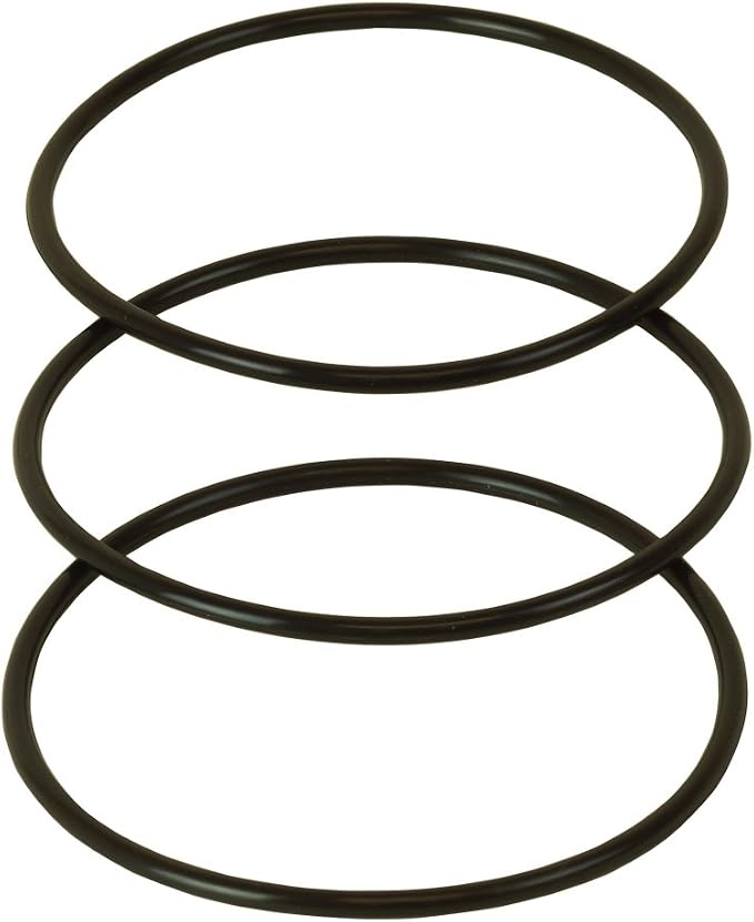 FI-CS-2500P Replacement Filter for CS-2500P Water Filtration System & SET 3 Pcs 3.5" O.D. Replacement O-Ring For Reverse Osmosis Water Filter Housings, Black, O-RING-SET