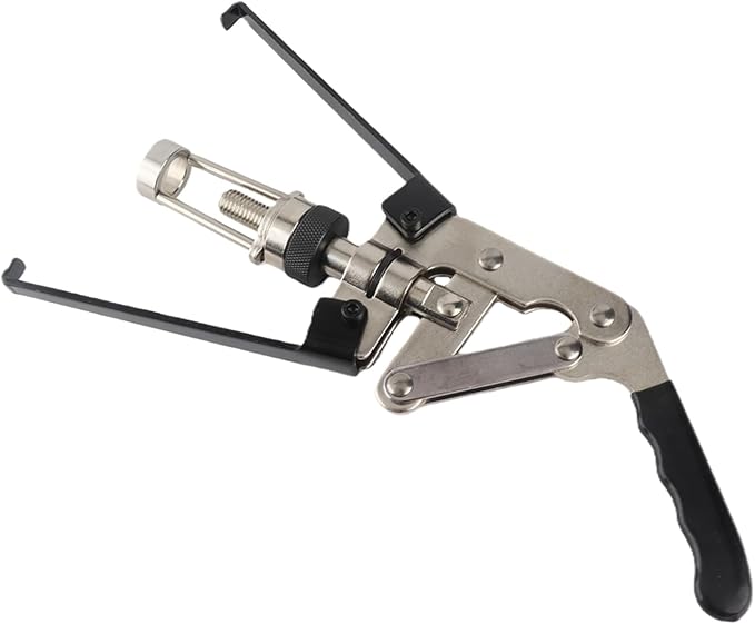KIMISS Overhead Valve Spring Compressor Removal Tool, for OHV OHC CHV Engines Seal Keeper Replacemet Automotive Valve Spring Compressor