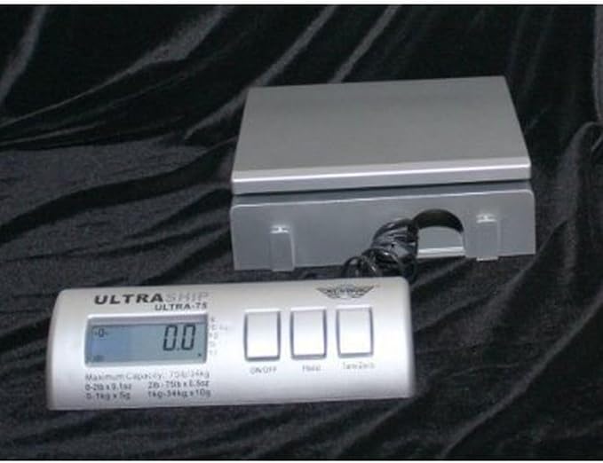 My Weigh UltraShip 35 Lb Electronic Scale,black; blue