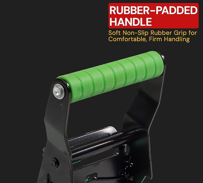 Mytee Products 4 Pack 2" x 16' Green E-Track Ratchet Tie Down Straps, 1,500 lbs WLL, 4,500 lbs BS, Spring-Loaded Double Stud E-Fittings for Enclosed Trailers & Trucks, Padded Handles & Storage Bag