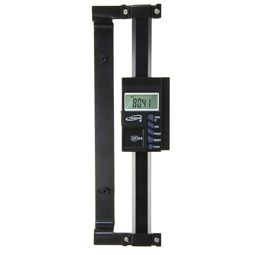 iGaging Digital Readout (DRO) and Quill Kit Mounting Bracket for Bridgeport Type Mills 6" Travel Inch/mm/Fractions