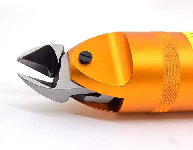 Heavy Duty Pneumatic Air Nipper - 6GA Gauge Cable Metal Wire Mesh Shear Scissors Cutter for 4.8mm Copper, 4.0mm Steel, 2.8mm Soft Stainless Steel Wire - HS35P S7P