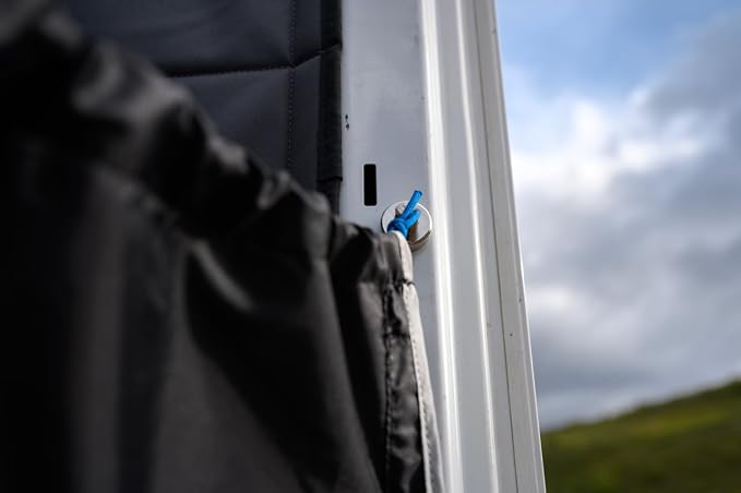 Industry Favorite Van Essential Rear Door Universal Shower Screen for Vans